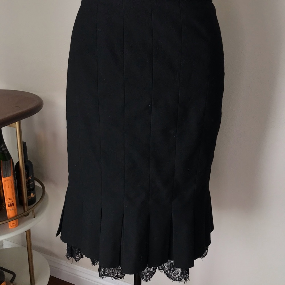 L’Agence black skirt